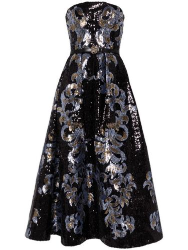 Robe mi-longue à sequins - Elie Saab - Modalova