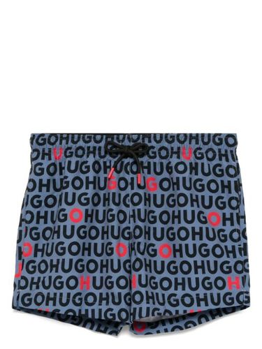 Short de bain à logo imprimé - HUGO - Modalova