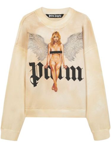 Sweat Crystal Pin Up - Palm Angels - Modalova