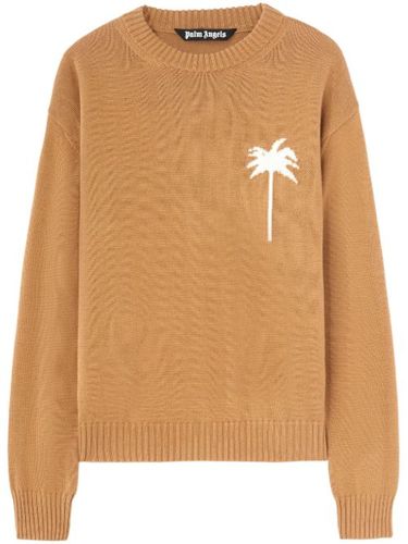 Pull en maille intarsia - Palm Angels - Modalova