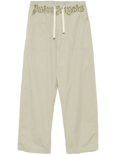 Pantalon à taille logo - Palm Angels - Modalova