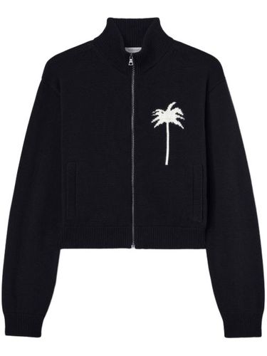 Haut en maille à imprimé palmier - Palm Angels - Modalova