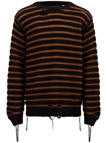 Pull à rayures - MM6 Maison Margiela - Modalova