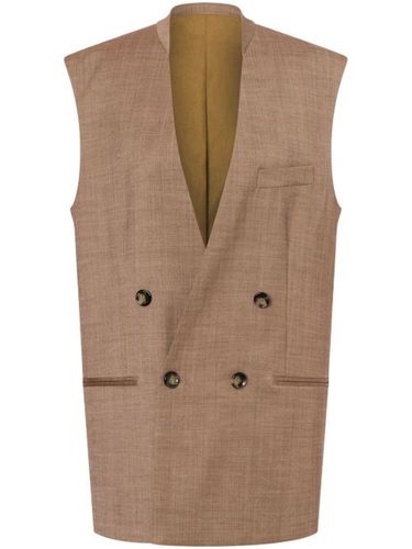 Gilet sans revers à boutonnière croisée - Philosophy Di Lorenzo Serafini - Modalova