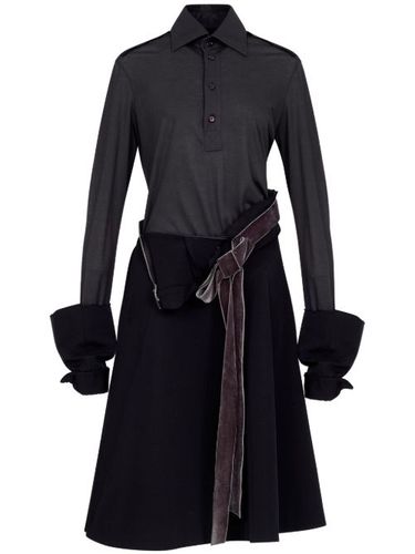 Robe mi-longue à empiècements - Maison Margiela - Modalova