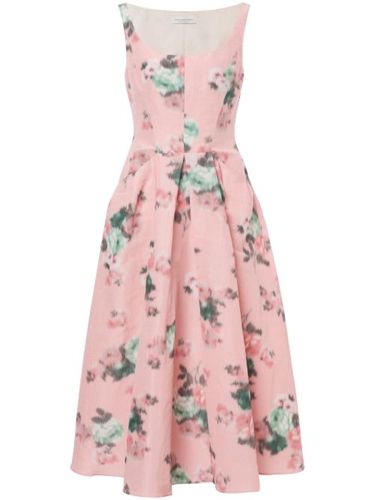 Robe mi-longue à fleurs - Philosophy Di Lorenzo Serafini - Modalova