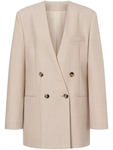 Blazer sans revers à boutonnière croisée - Philosophy Di Lorenzo Serafini - Modalova