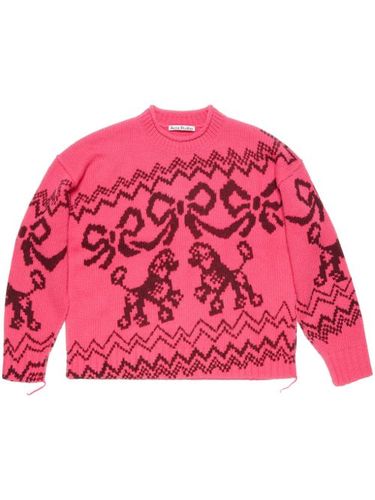 Pull à motif jacquard - Acne Studios - Modalova