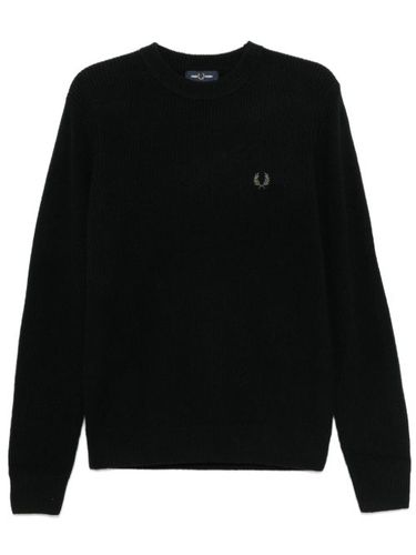 Pull à logo brodé - Fred Perry - Modalova