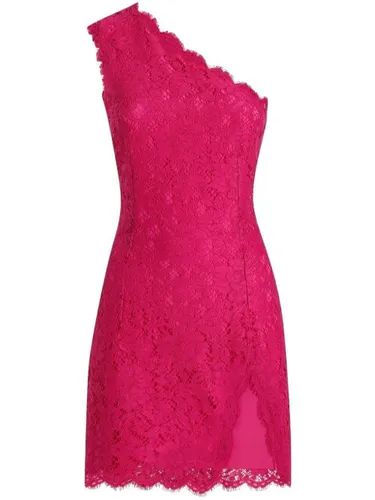 Robe courte à fleurs en dentelle - Dolce & Gabbana - Modalova