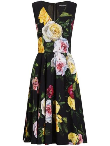 Robe à coupe mi-longue - Dolce & Gabbana - Modalova