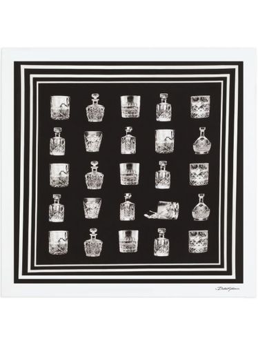 Foulard à imprimé graphique - Dolce & Gabbana - Modalova