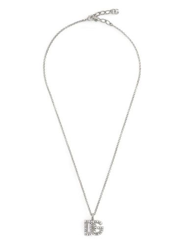 Collier à pendentif logo - Dolce & Gabbana - Modalova
