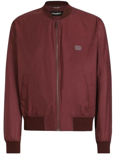 Veste bomber à fermeture zippée - Dolce & Gabbana - Modalova