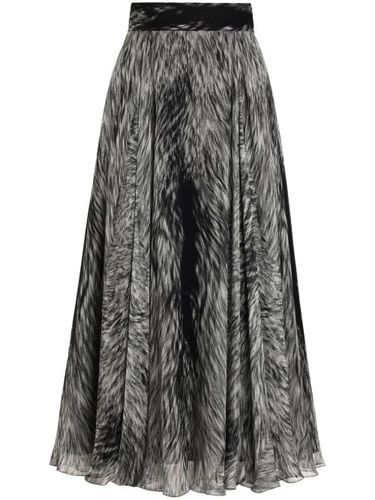 Jupe mi-longue à imprimé graphique - Dolce & Gabbana - Modalova