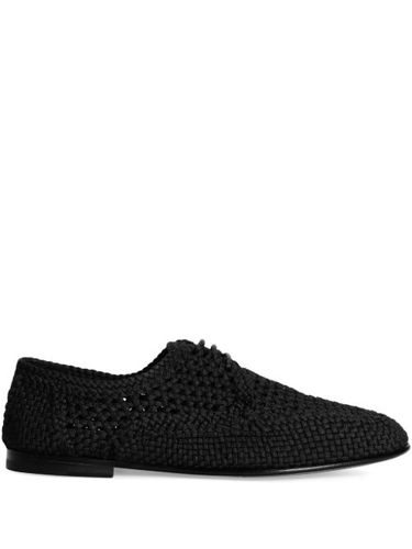 Derbies à design tressé - Dolce & Gabbana - Modalova