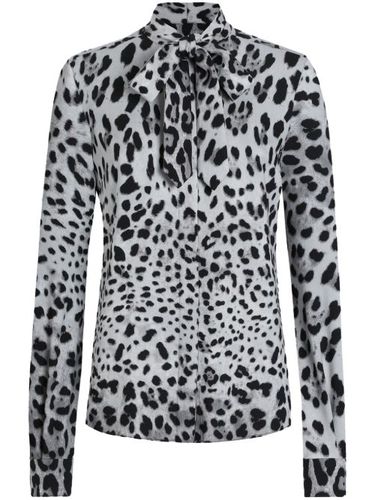 Blouse à imprimé animalier - Dolce & Gabbana - Modalova
