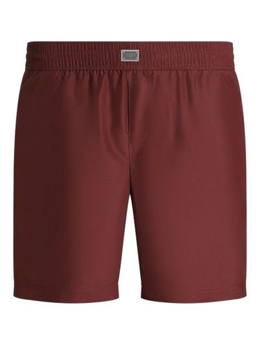 Short de bain à plaque logo - Dolce & Gabbana - Modalova
