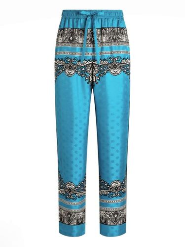 Pantalon à imprimé bandana - Dolce & Gabbana - Modalova