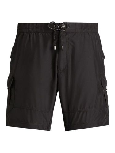 Short de bain à détail d'étiquette - Dolce & Gabbana - Modalova
