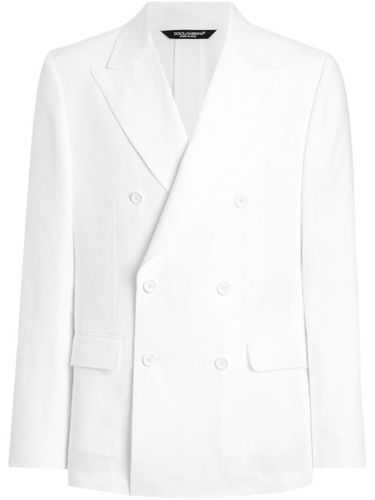 Blazer à boutonnière croisée - Dolce & Gabbana - Modalova