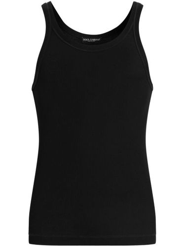 Débardeur à patch logo - Dolce & Gabbana - Modalova