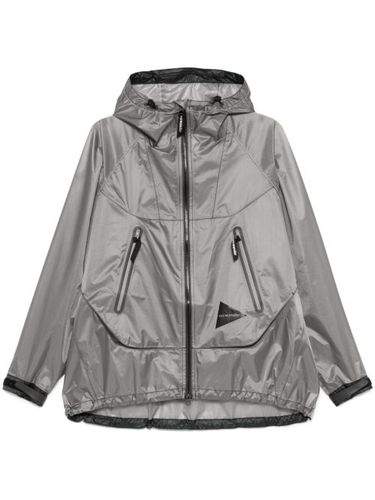 Veste à logo imprimé - and Wander - Modalova
