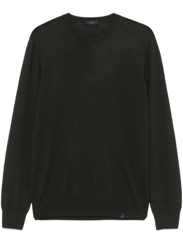Fay pull en laine vierge - Vert - Fay - Modalova