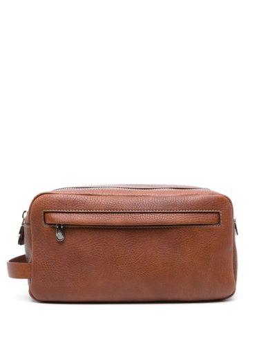 Trousse de toilette en cuir - Brunello Cucinelli - Modalova