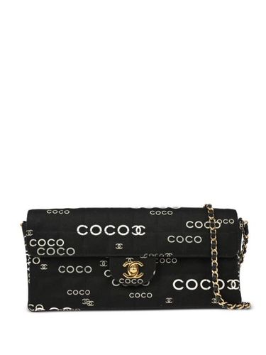 Sac porté épaule Coco East West Choco Bar (2000) - CHANEL Pre-Owned - Modalova