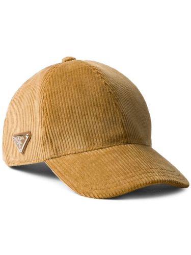 Casquette en velours côtelé - Prada - Modalova