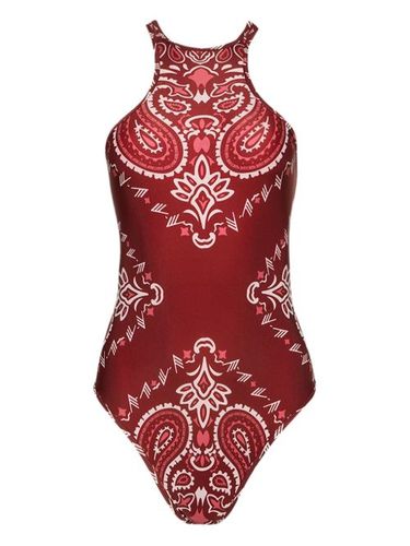 Maillot de bain dos-nu à imprimé - The Attico - Modalova