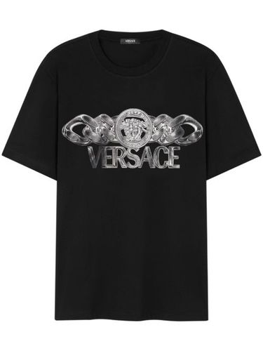 T-shirt Medusa On Chain - Versace - Modalova