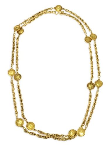 Collier à médaillon (années 1990-2000) - CHANEL Pre-Owned - Modalova