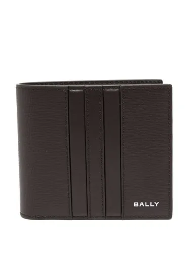 Portefeuille en cuir à design pliant - Bally - Modalova