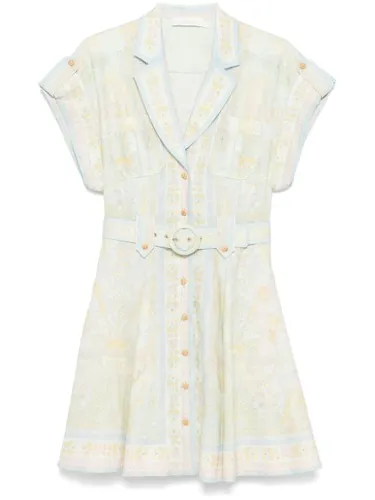 Robe courte Acacia - ZIMMERMANN - Modalova