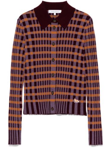 Chemise en maille à carreaux - Maison Kitsuné - Modalova