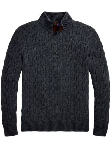 Pull en maille torsadée - Ralph Lauren Purple Label - Modalova