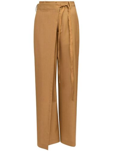 Pantalon évasé à design portefeuille - MM6 Maison Margiela - Modalova