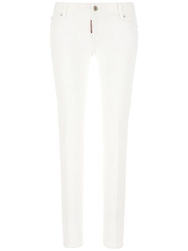 Jean skinny à patch logo - DSQUARED2 - Modalova