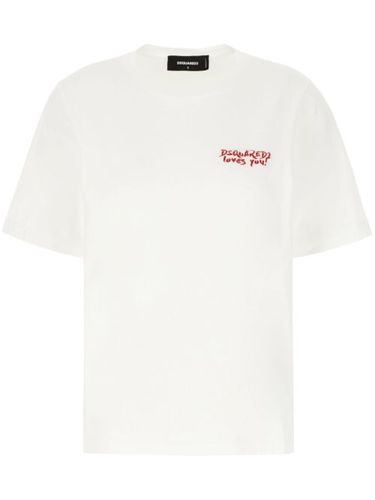 DSQUARED2 t-shirt en coton - Blanc - DSQUARED2 - Modalova