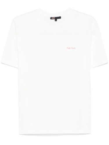 Maje t-shirt à logo brodé - Blanc - Maje - Modalova