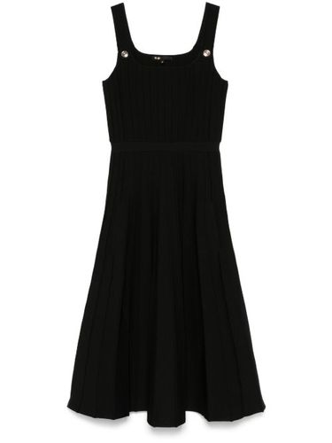 Robe nervurée à coupe mi-longue - Maje - Modalova