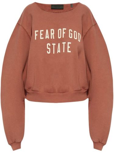 Sweat en coton à logo imprimé - FEAR OF GOD ESSENTIALS - Modalova