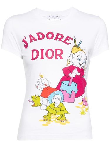 T-shirt à imprimé J'Adore Dior (2002) - Christian Dior Pre-Owned - Modalova
