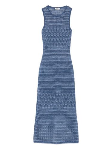 Robe en maille à coupe mi-longue - SANDRO - Modalova
