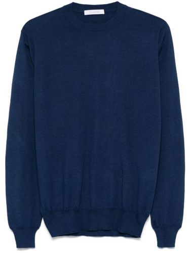 Cruciani pull en maille fine - Bleu - Cruciani - Modalova