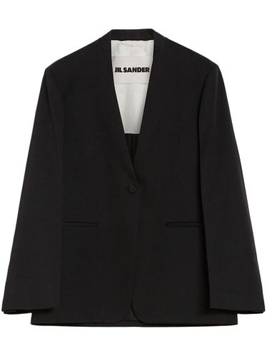 Jil Sander blazer en laine - Noir - Jil Sander - Modalova