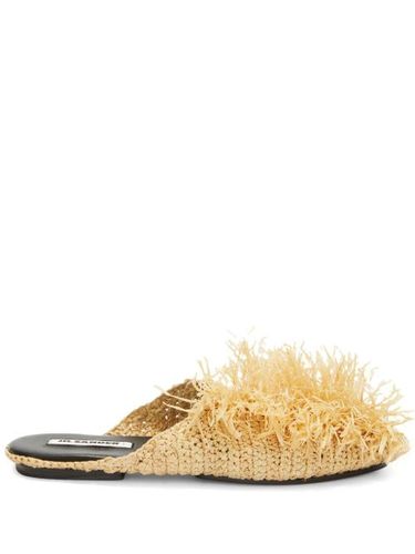 Chaussons à détail de paille - Jil Sander - Modalova