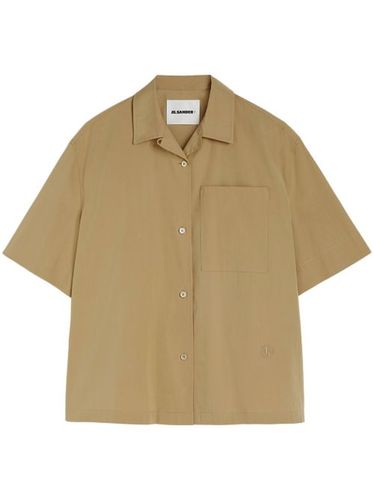 Chemise à manches crop - Jil Sander - Modalova